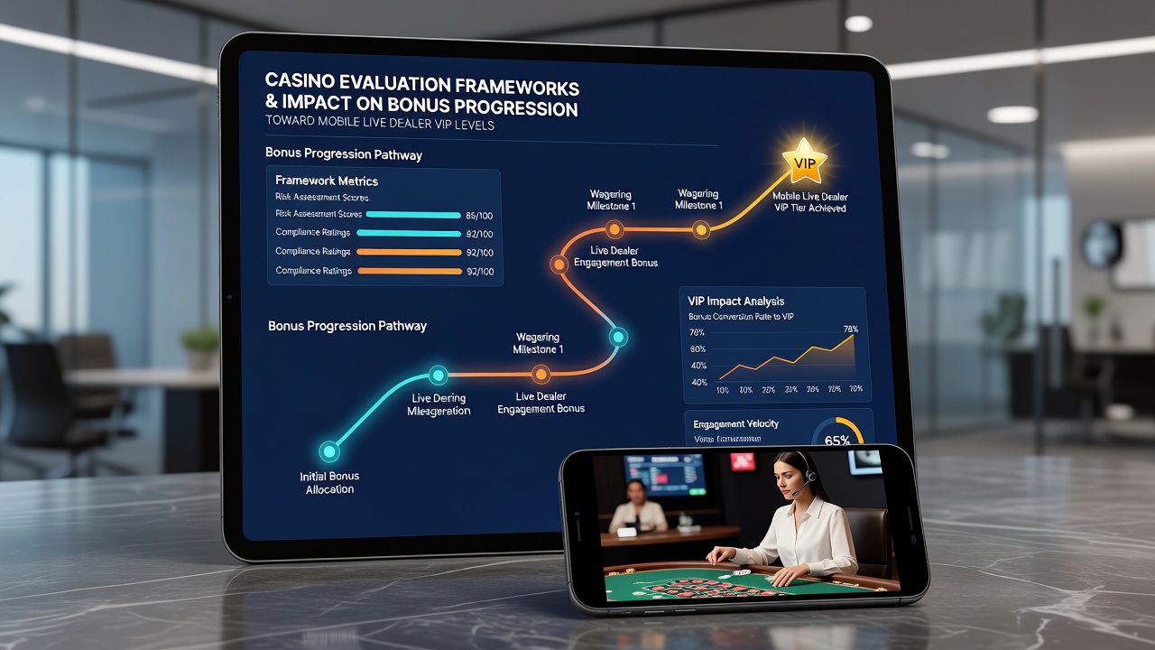 Einfluss von Bewertungsrahmen auf VIP-Progression bei mobilen Live-Dealern