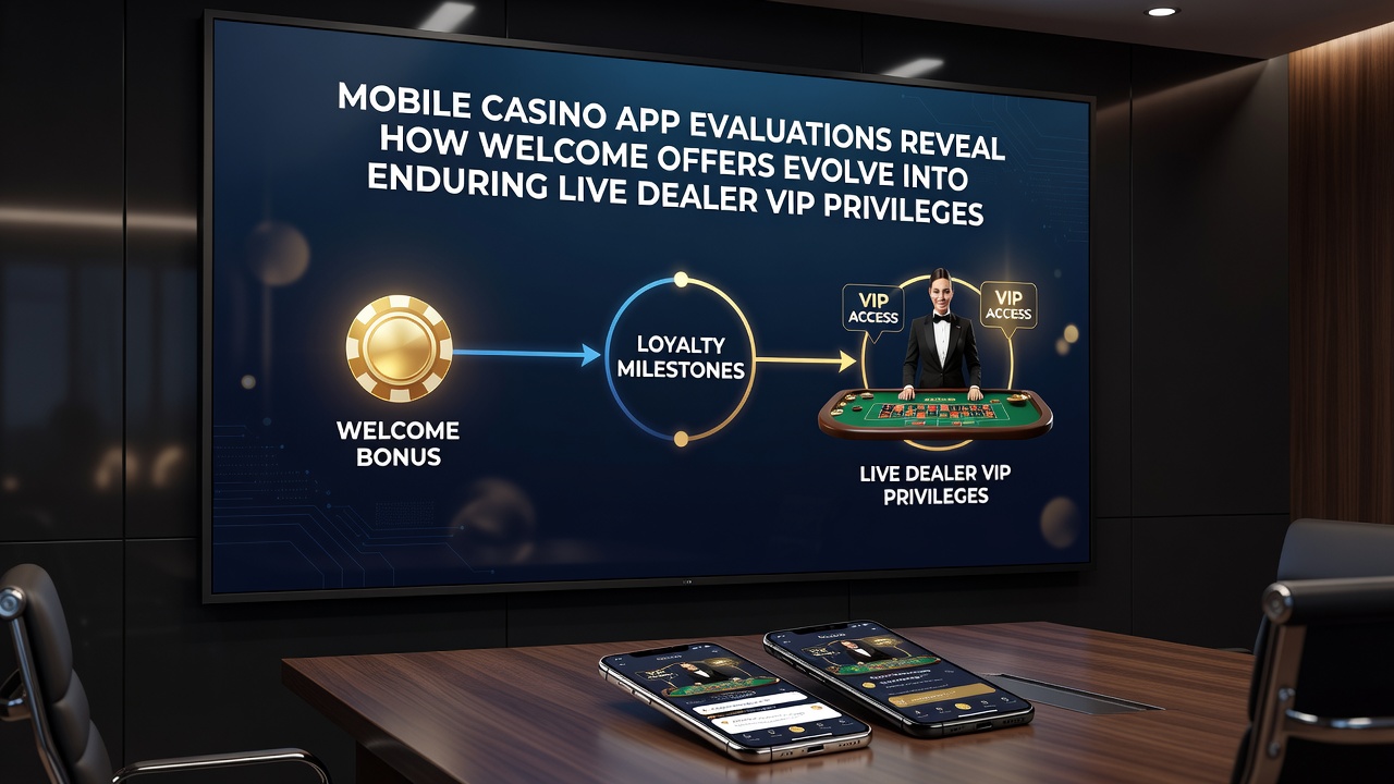 Live dealer VIP privileges evolving from welcome offers in mobile apps