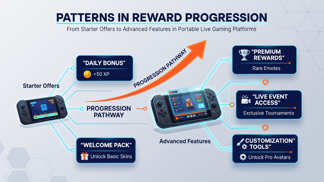 Visualisierung von Fortschrittsstufen in Live-Gaming-Apps