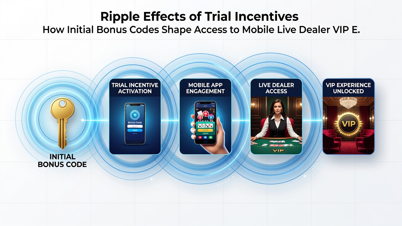 Darstellung von VIP-Übergängen durch mobile Bonus-Codes in Live-Dealer-Casinos